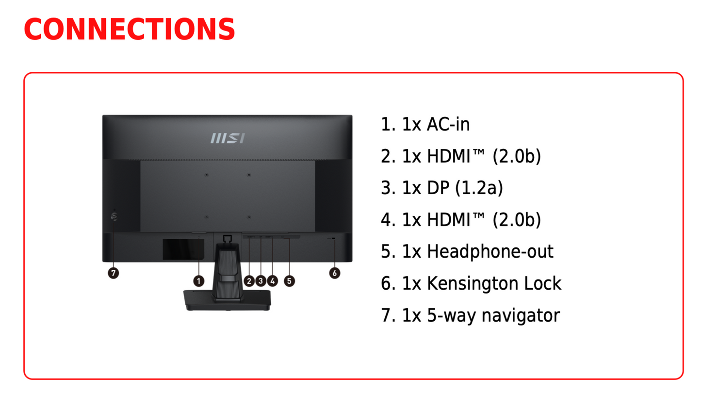 27" Monitor Rental in Da Nang | Full HD Office Display