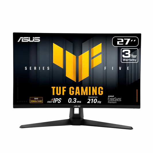 ASUS TUF Gaming VG27AQ5A 27" Monitor Rental in Da Nang | 2K 210Hz IPS